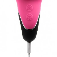 Wiggly Rabbit Vibe, 9 Rabbit Ear Clitoral Vibrating Functions & 5 Thrusting/Wiggling Functions on Shaft, PINK